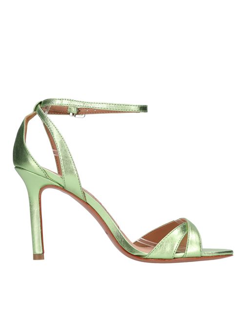Leather sandals VICENZA | 1258004-21 CRISTALPISTACCHIO